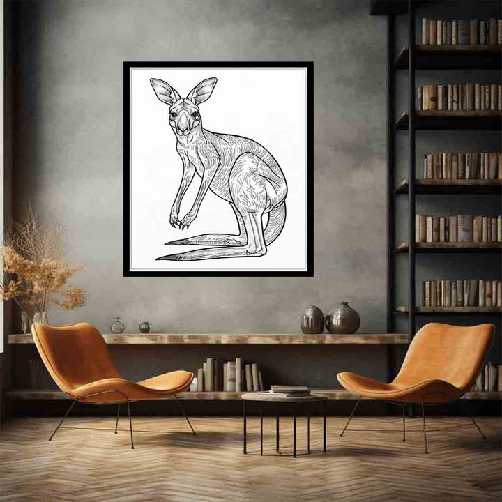 Colour me Dog Art Print