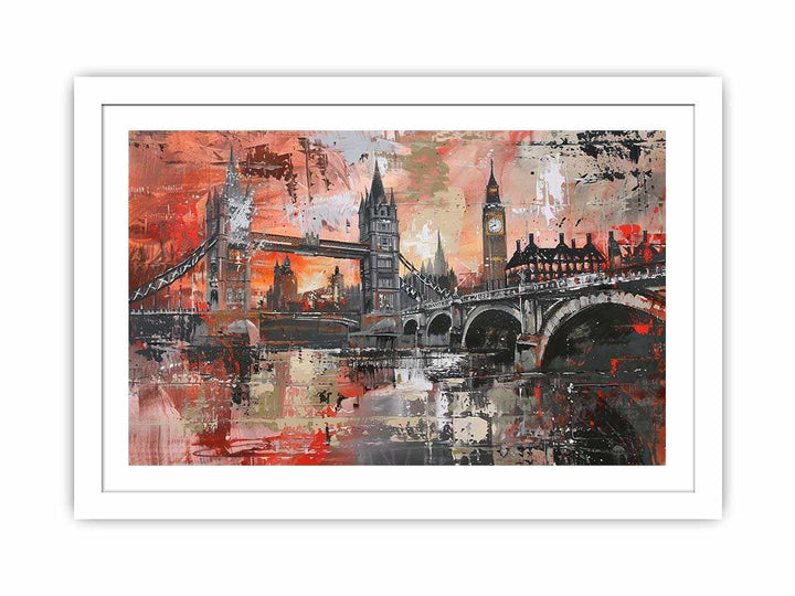 London Bridge  Art  print framed Print