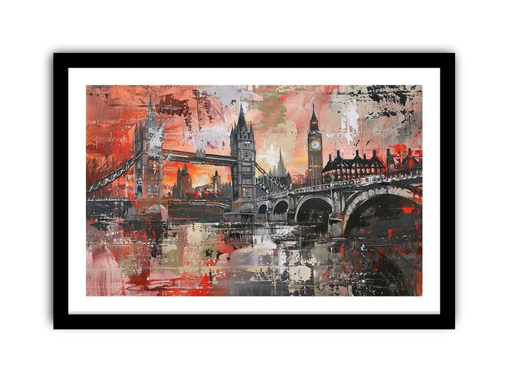 London Bridge  Art  print framed Print