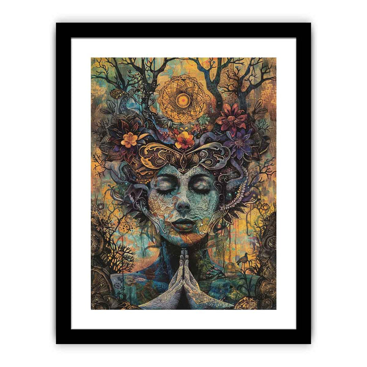 Meditation Framed   Print framed Print