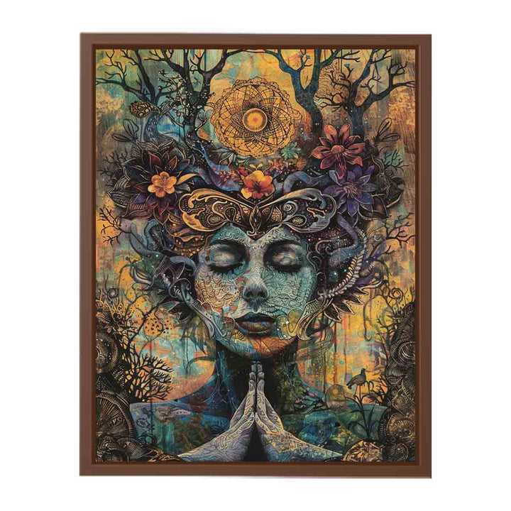 Meditation Framed   Print  Painting