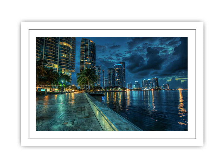 Miami Art art  framed Print