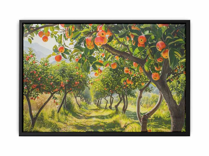 Orchards Painting canvas Print