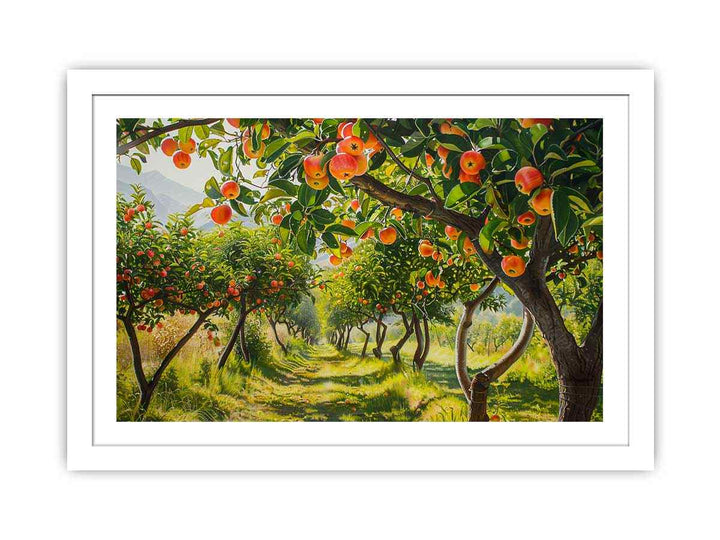 Orchards Painting framed Print