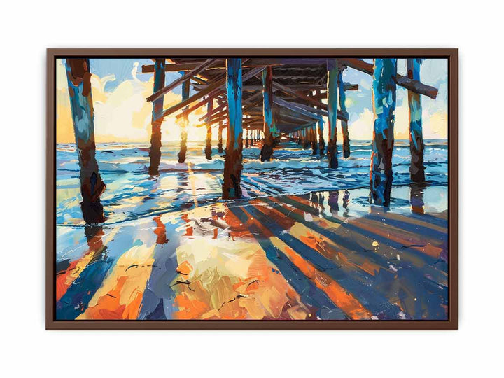 Pier Painting Art Painting