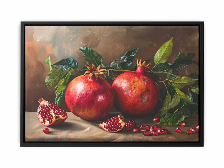 Pomegranate Art canvas Print