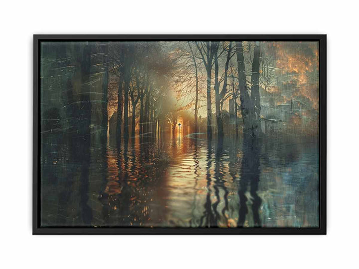 Reflection Art canvas Print