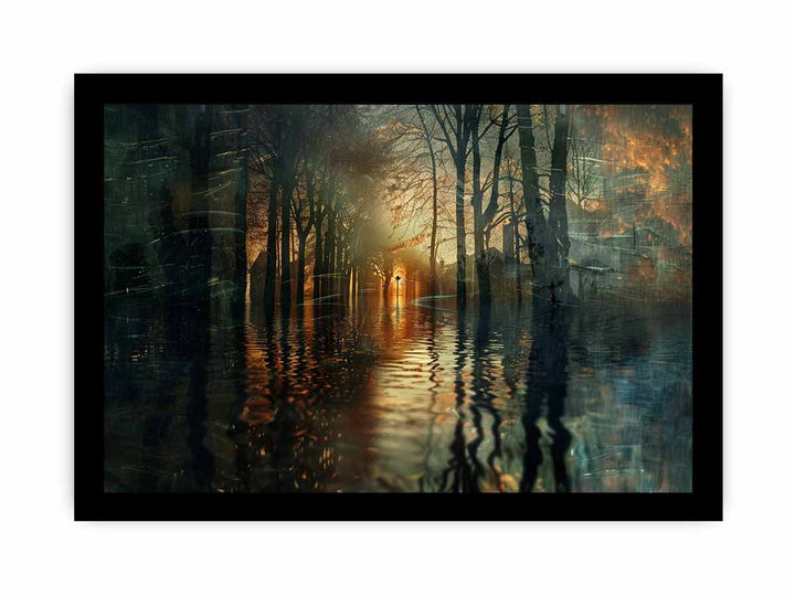 Reflection Art framed Print