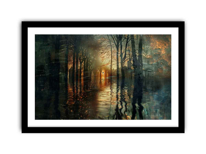 Reflection Art framed Print