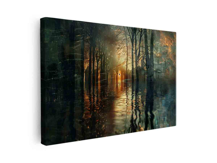 Reflection Art canvas Print