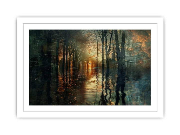 Reflection Art framed Print