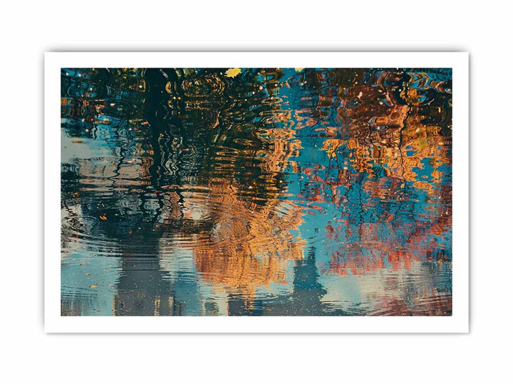 Reflection Painting  framed Print