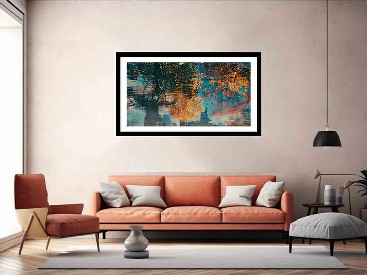 Reflection Painting Art Print