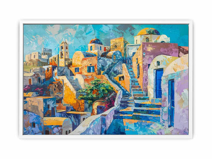 Santorini Painting Painting