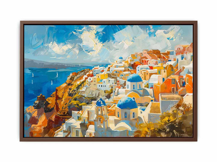 Santorini Print  Painting