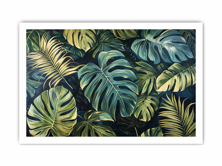 Tropical Wall  Art framed Print