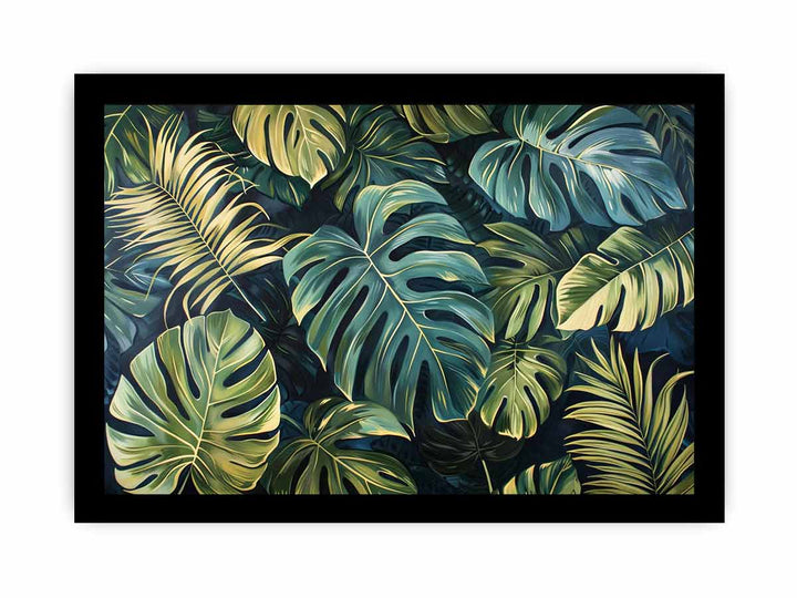 Tropical Wall  Art framed Print