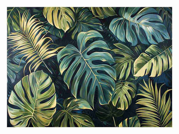 Tropical Wall  Art Print