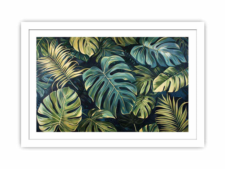 Tropical Wall  Art framed Print