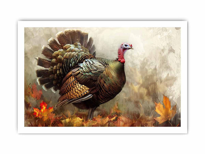 Turkey Painting framed Print