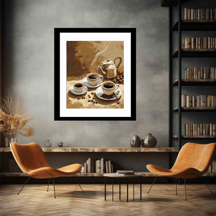 Coffee Art Print