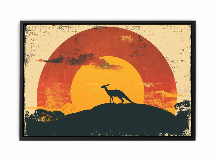 Australia Art canvas Print