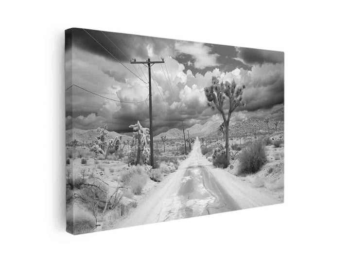 Tree Road canvas Print