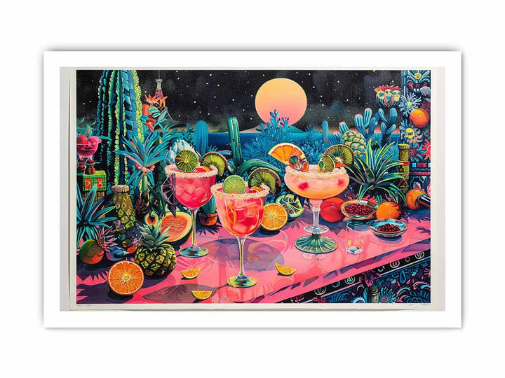 Margarita Painting framed Print