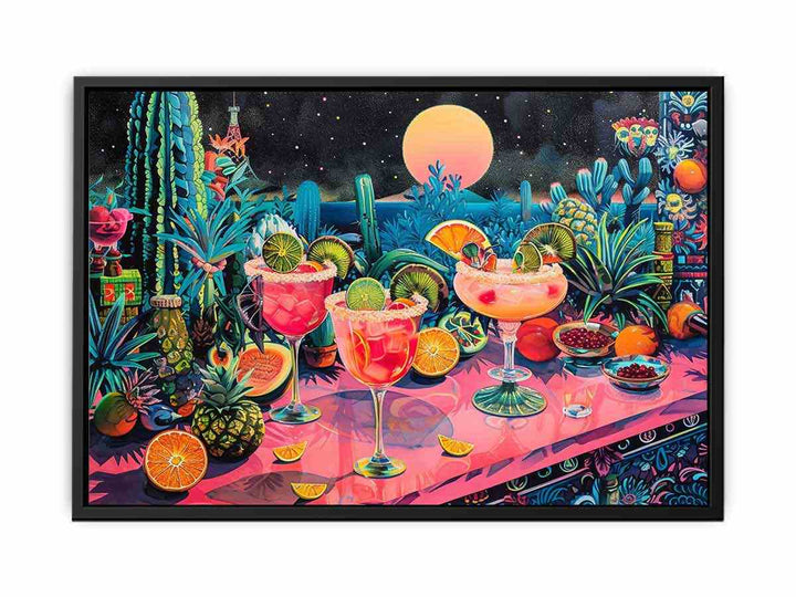 Margarita Painting  canvas Print