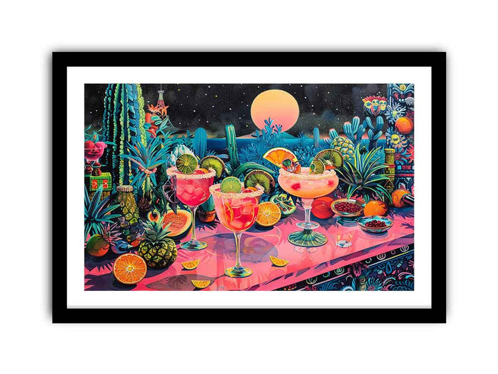 Margarita Painting framed Print