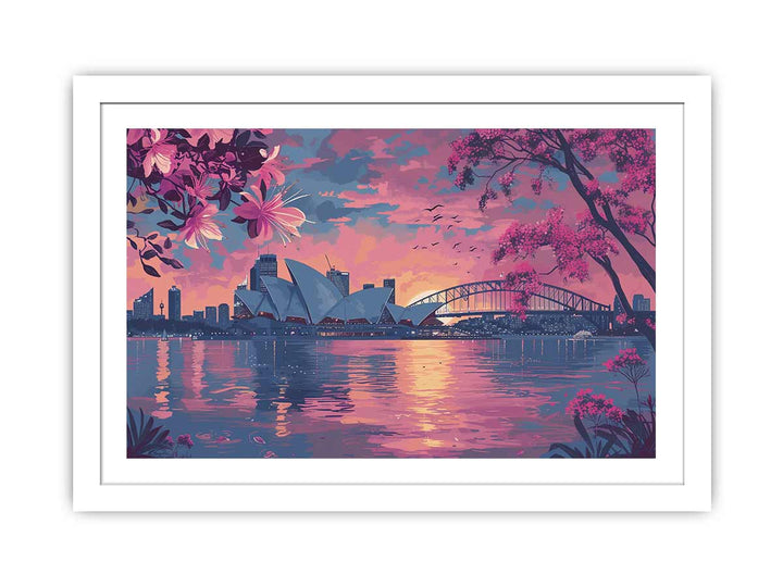 Sydney Opera House framed Print