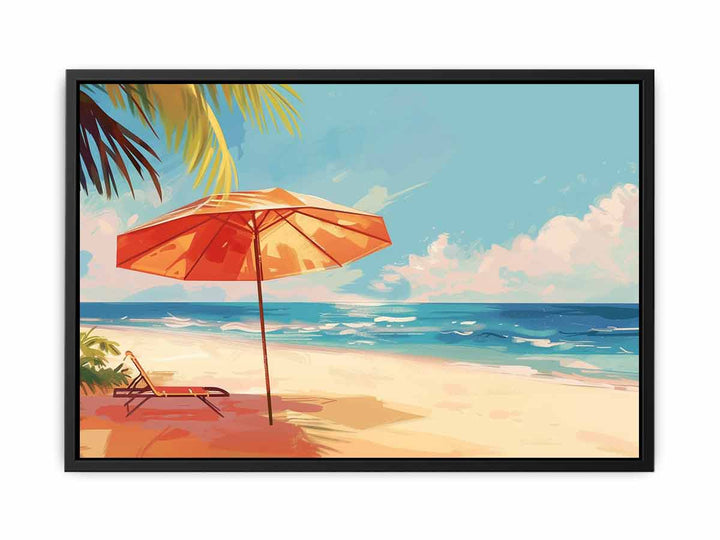 Beach Art  canvas Print