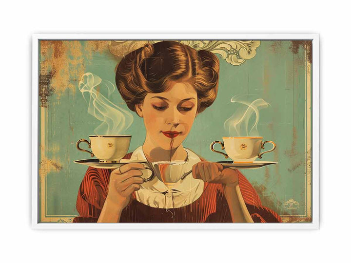 vintage coffee Art 3 Painting