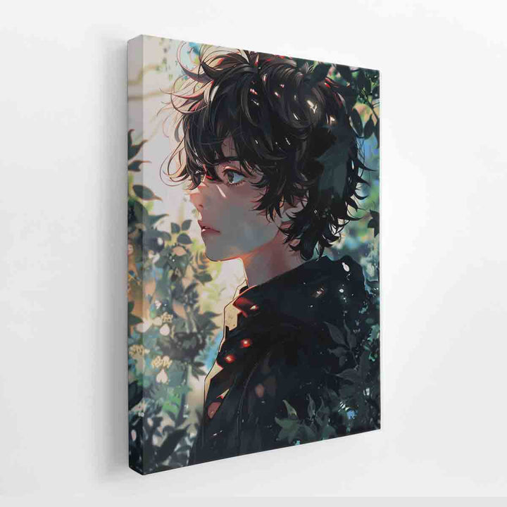 Anime Boy Art canvas Print