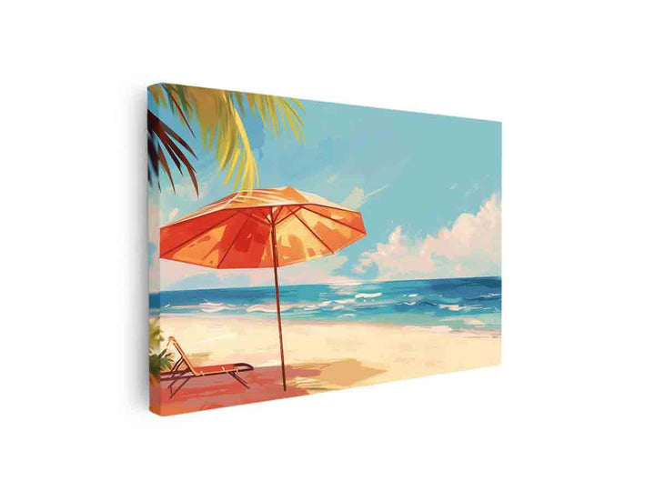 Beach Art  canvas Print