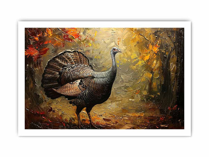 Turkey Art framed Print