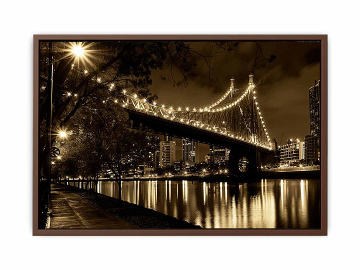 Story Bridge at Night Art Painting