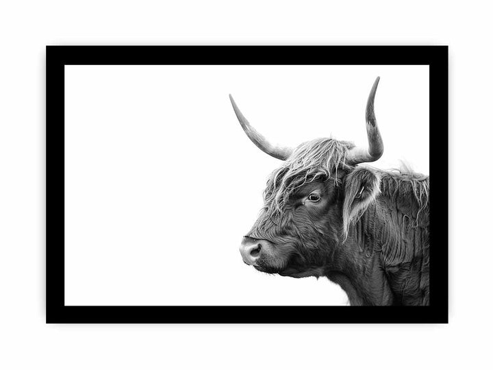 Cow Art framed Print