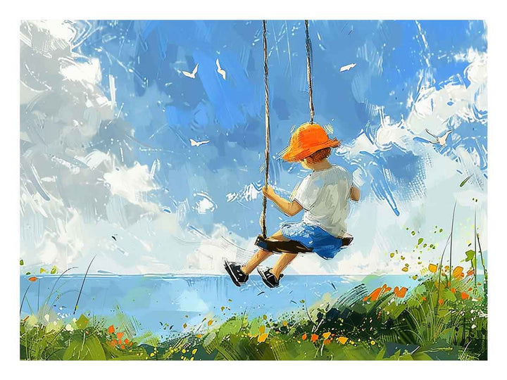 Swinging Art Print