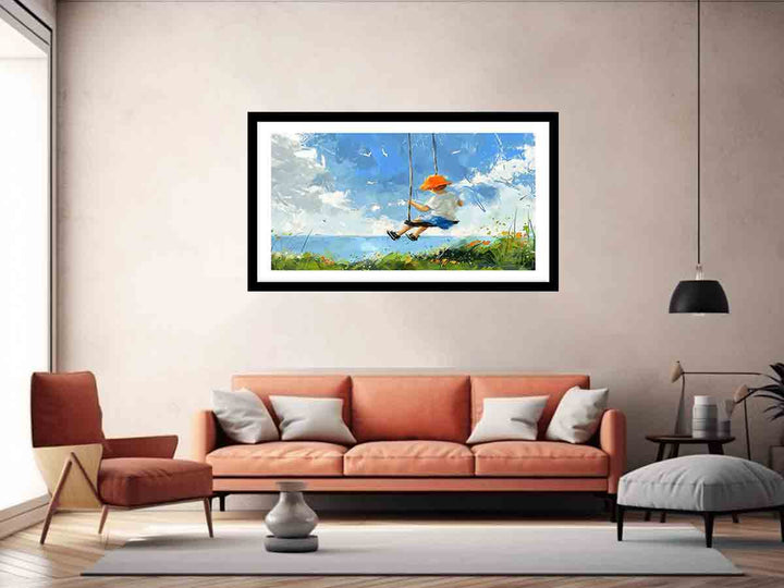 Swinging Art Print