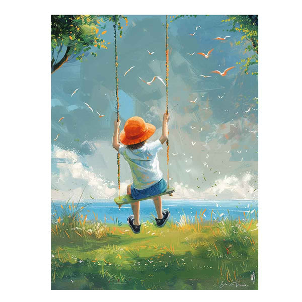 Swinging Art Print