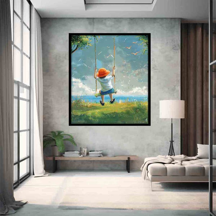 Swinging Art Print