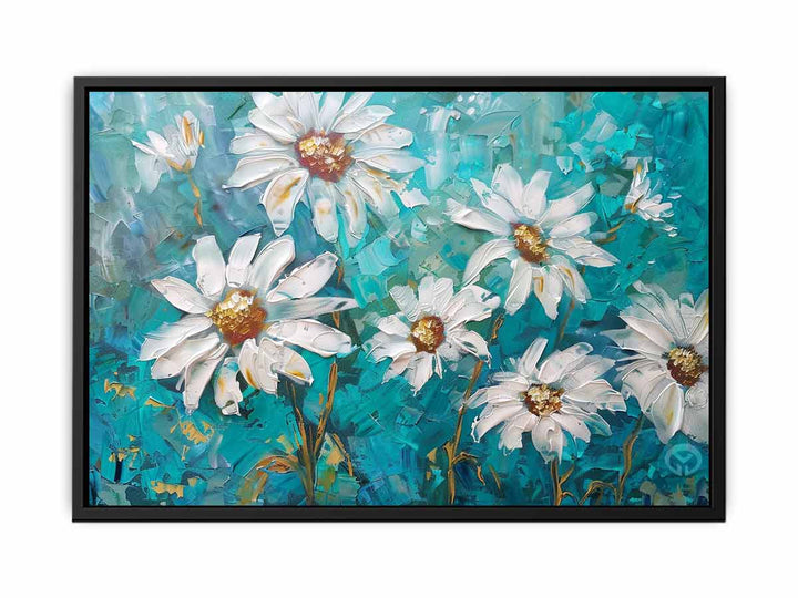 Dreamy Daisies Art canvas Print