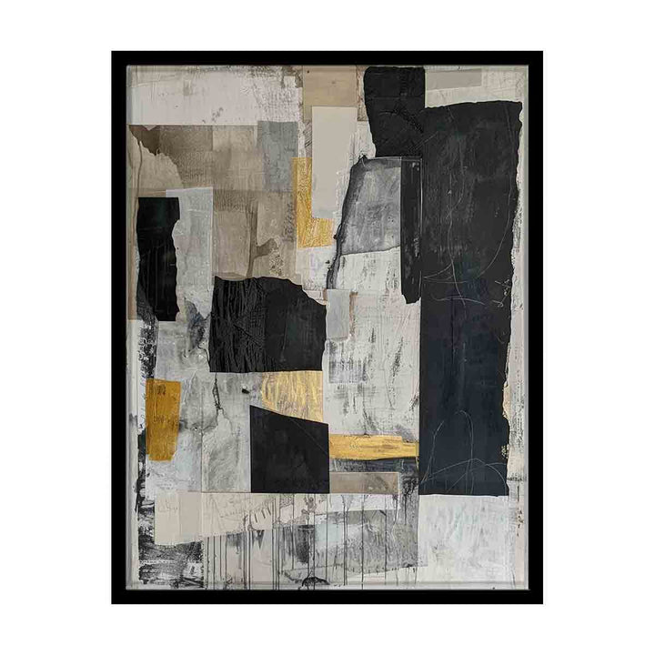 Abstract Shapes Art canvas Print