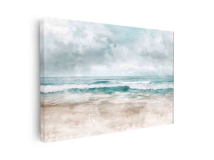 Abstract Beach Art  canvas Print