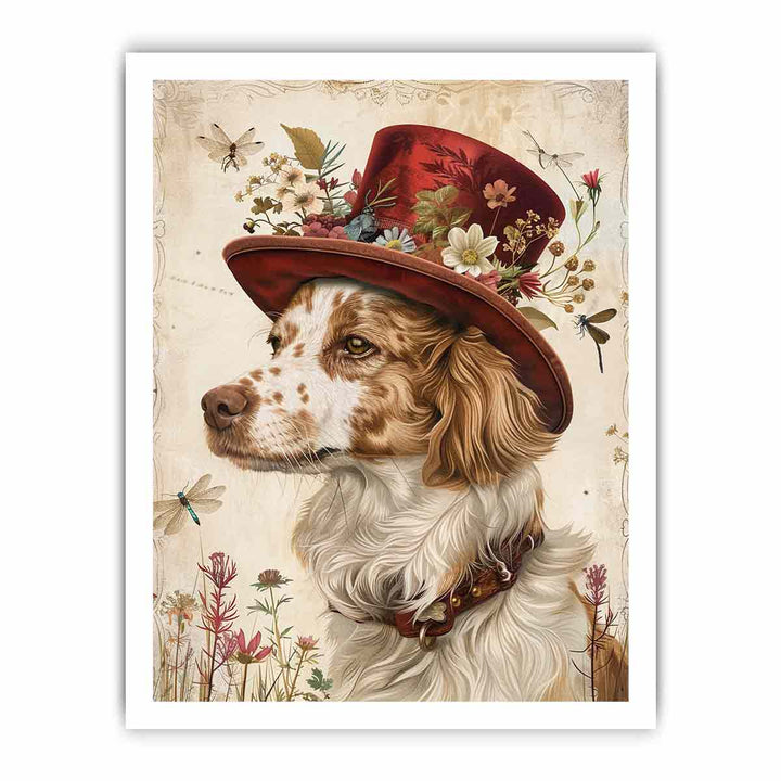 Lovely Dog Art framed Print