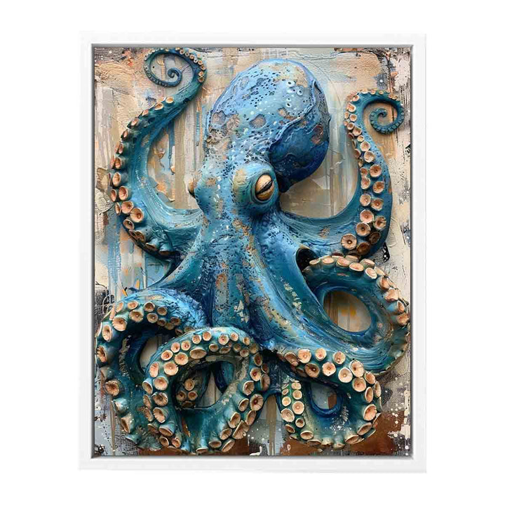 BlueOctopus Art Painting