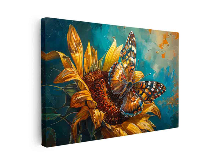 Butterfly Art canvas Print