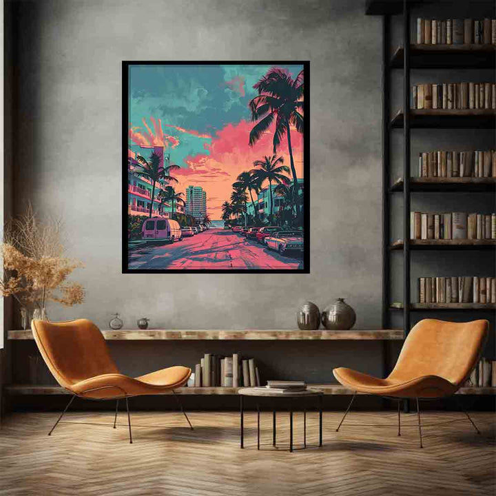 miami Art Print