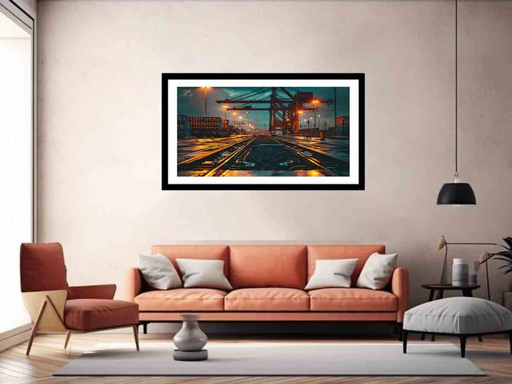 Port Art Print